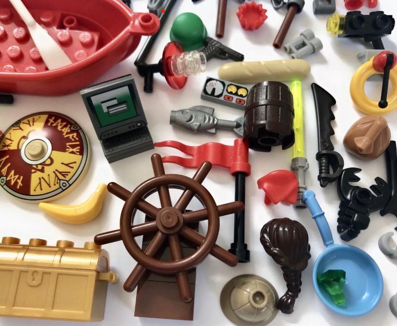 LEGO Accessory Assortment of 50 pieces