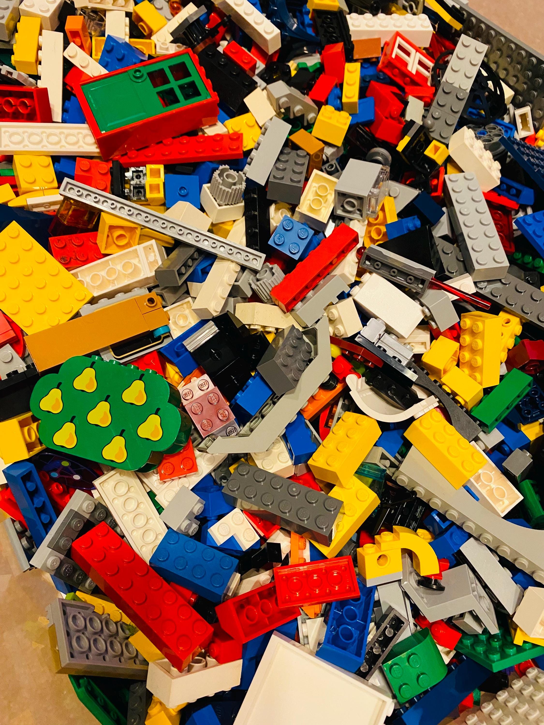 Bulk Lego for Free Play Building, MOC, STEM, Classroom and Educational Play!! - 2lbs
