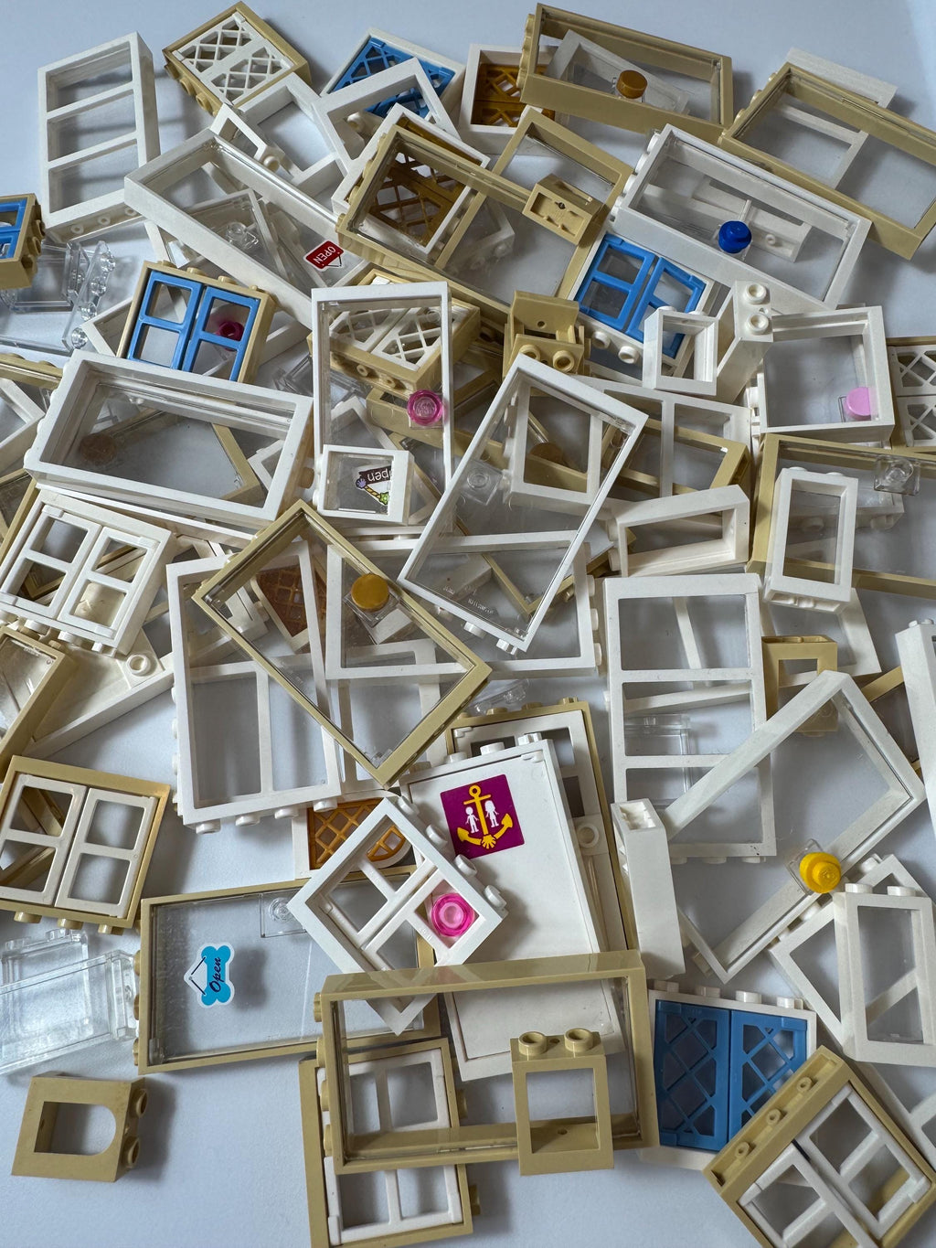 LEGO Windows & Doors Mixed Set of 25 – System Bricks