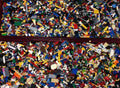 300+ Pieces Bulk Lego Bricks Parts & Pieces for MOCS, STEM, Classroom and Educational Play - 1lb