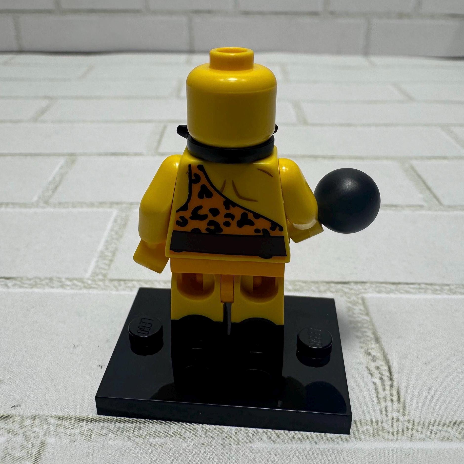 LEGO Minifigures Series 17 Strongman Weightlifter 71018 – Authentic LEGO Figure with Barbell – New/Excellent Condition